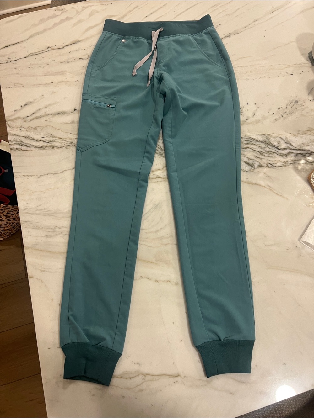 Figs Teal Scrub Jogger Pants